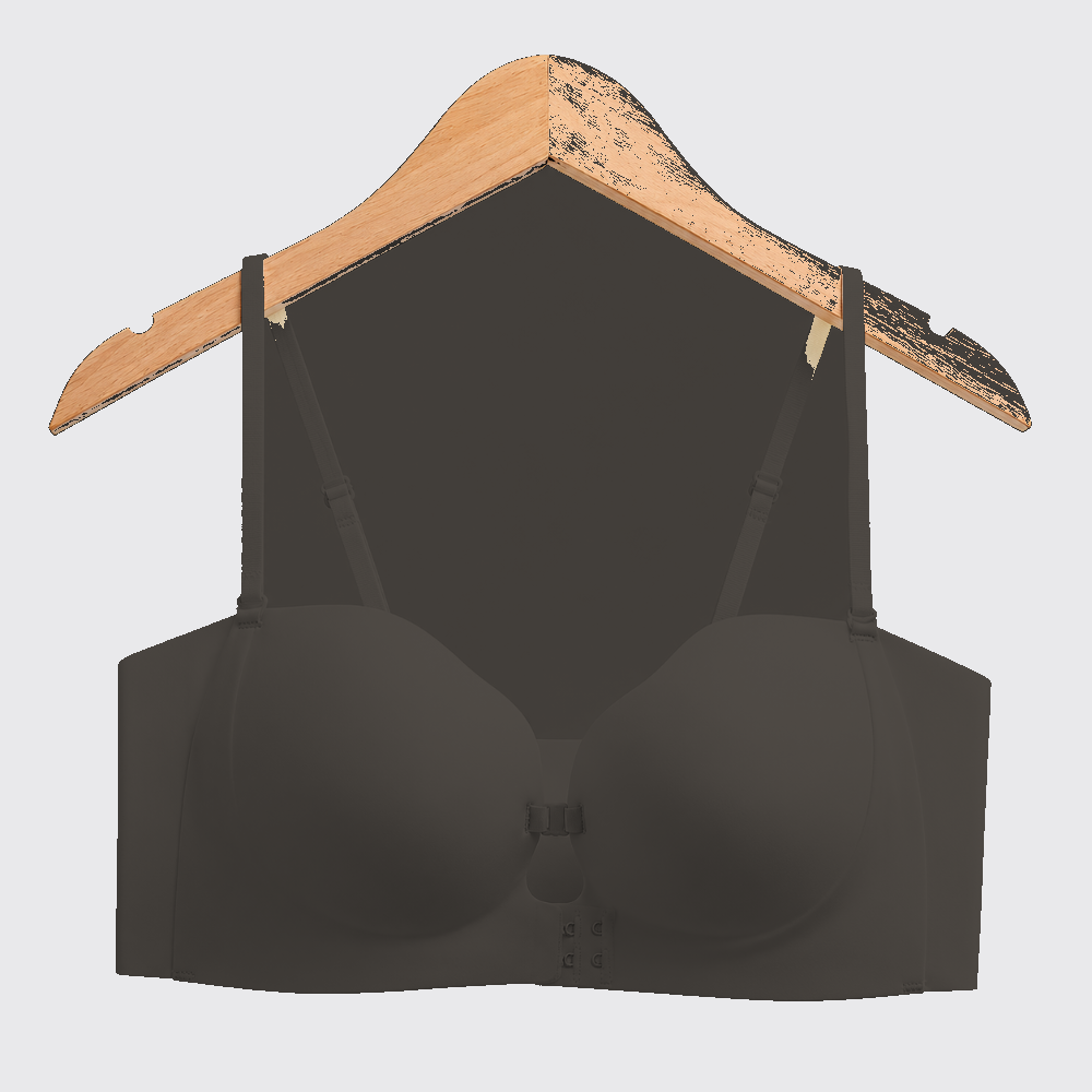 Black colourway on a hanger